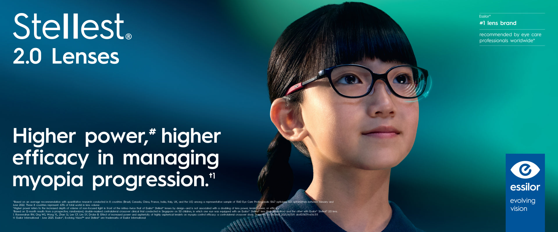 Essilor Stellest Myopia Lens Package