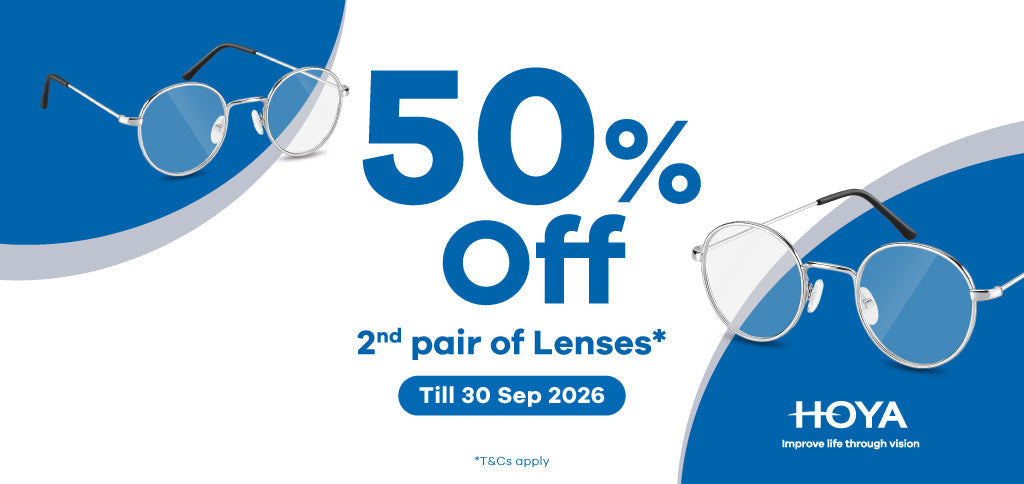 HOYA Lens 2nd Pair Promotion