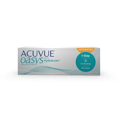 Acuvue® Oasys with Hydraluxe™ for Astigmatism 1-Day