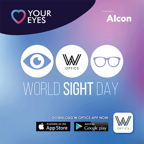 W Optics x Alcon World Sight Day 2023