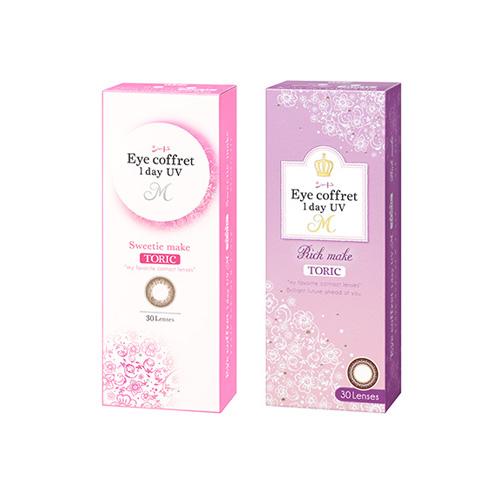 SEED Eye coffret 1-Day UV M Toric (Astigmatism Wearer)